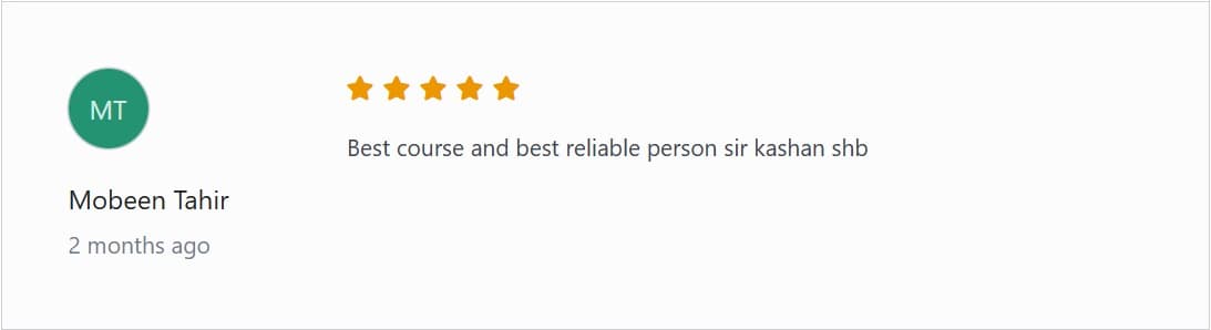 Student WhatsApp review 16