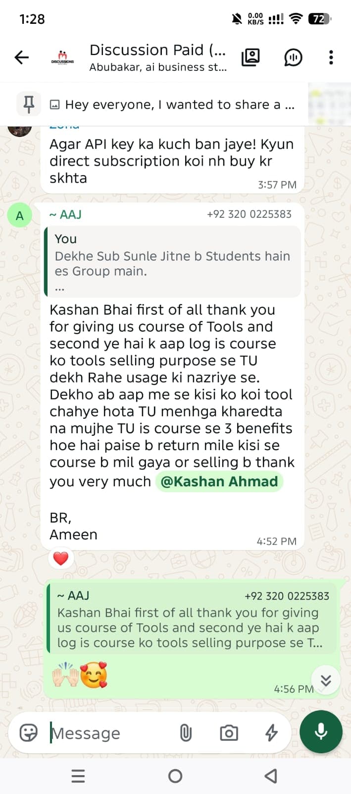 Student success story 16